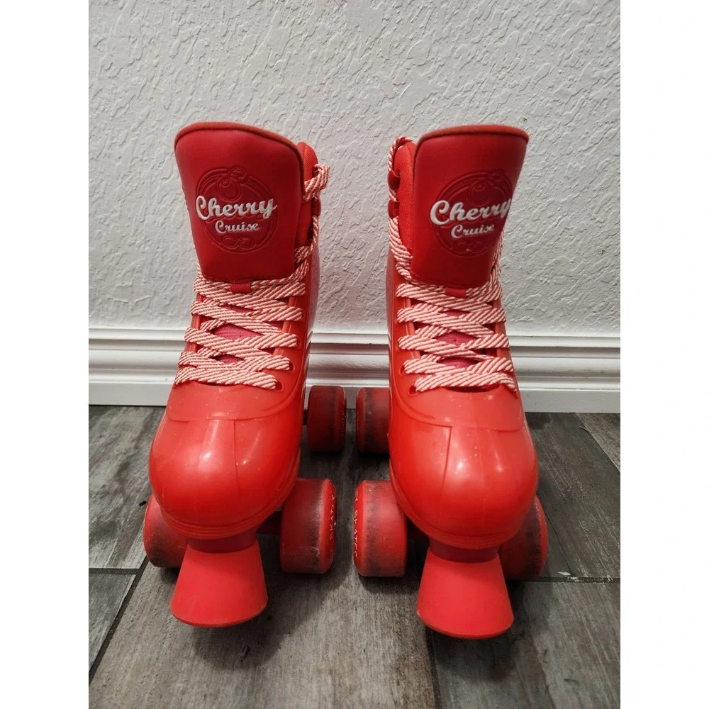 Infinity Roller Skates Cherry Cruise Girls Red Adjustable Med Sz Small 4 Roller